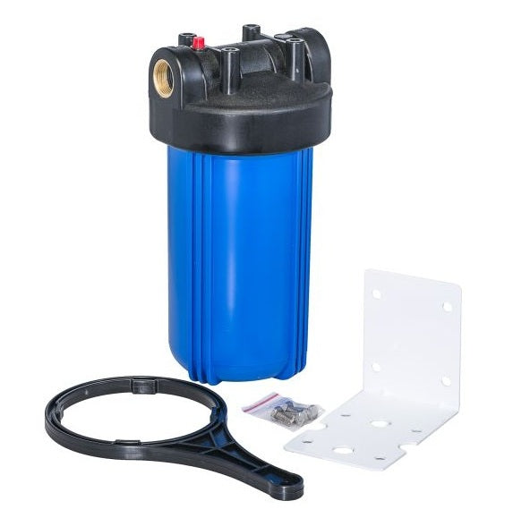 Single 10" Big Blue Jumbo Filter Housing