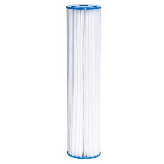 20" by 4.5" Jumbo Poly-pleated Water Filter Cartridge 20 micron