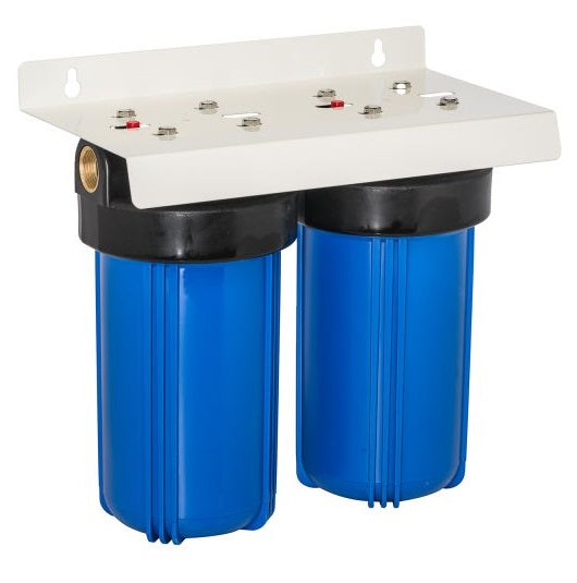 Twin 10" Big Blue Jumbo Filter Housing