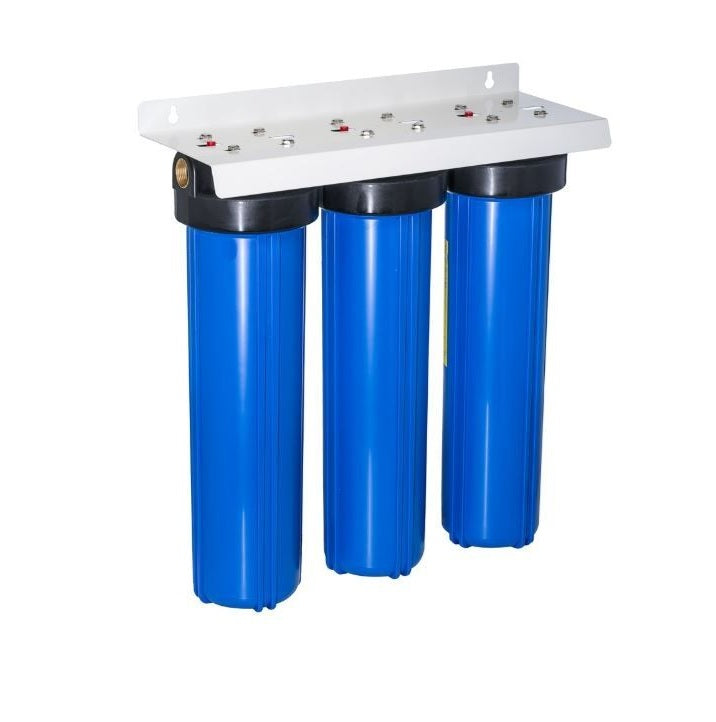 Triple 20" Big Blue Jumbo Filter Housing