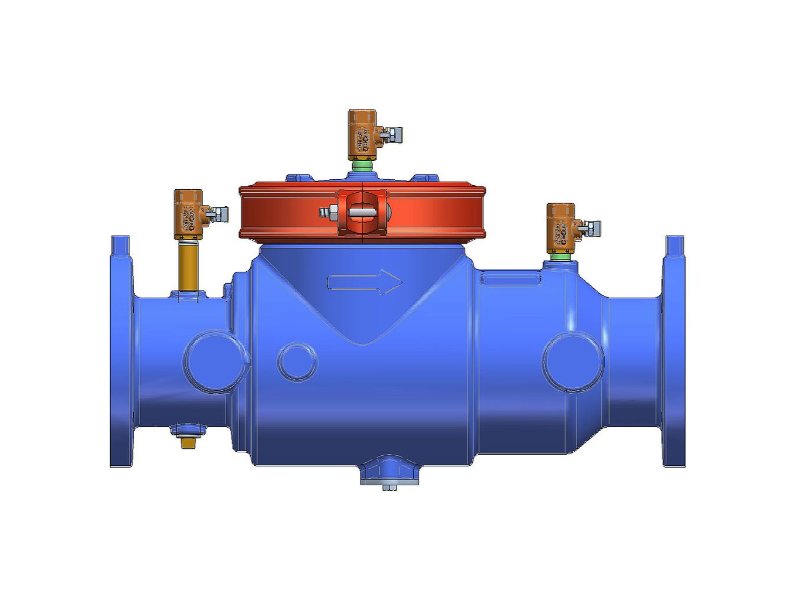 Conbraco 4AE DCV Backflow Preventer 65mm Table E Flanged w/o Valves