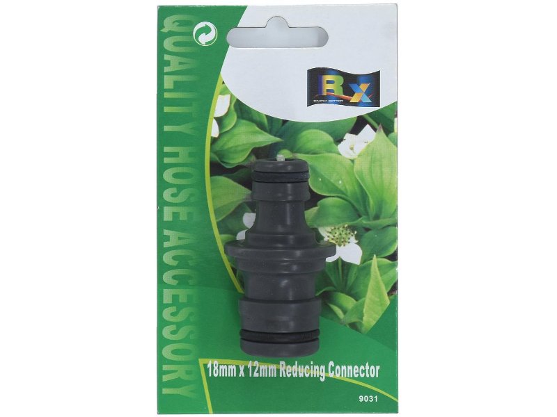 18mm Jumbo x 12mm 2-End Reducing Coupler