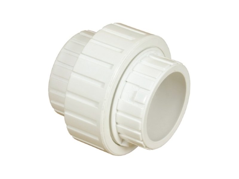 PVC Barrel Union 65mm (White)