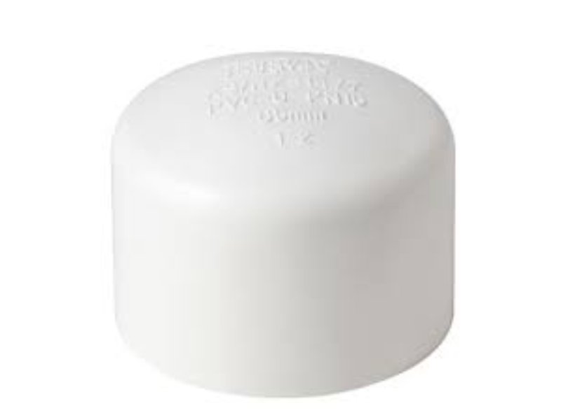 PVC Plain End Cap 200mm