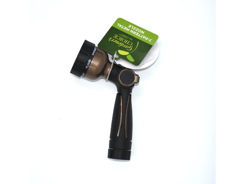 Gardener's Choice 7 Pattern Pistol Metal Body
