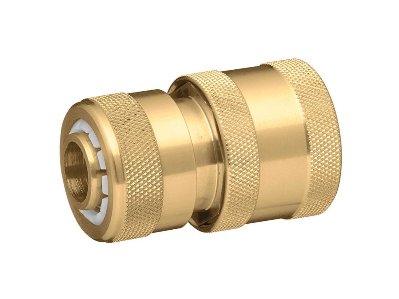 Brass 13mm Hose Connector, carded