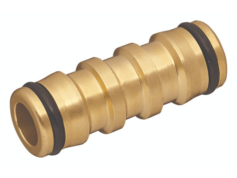 12mm Brass 2-End Coupler