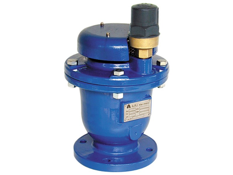 ARI 100mm Full Flow ARV Cast Iron Flanged 16 Bar