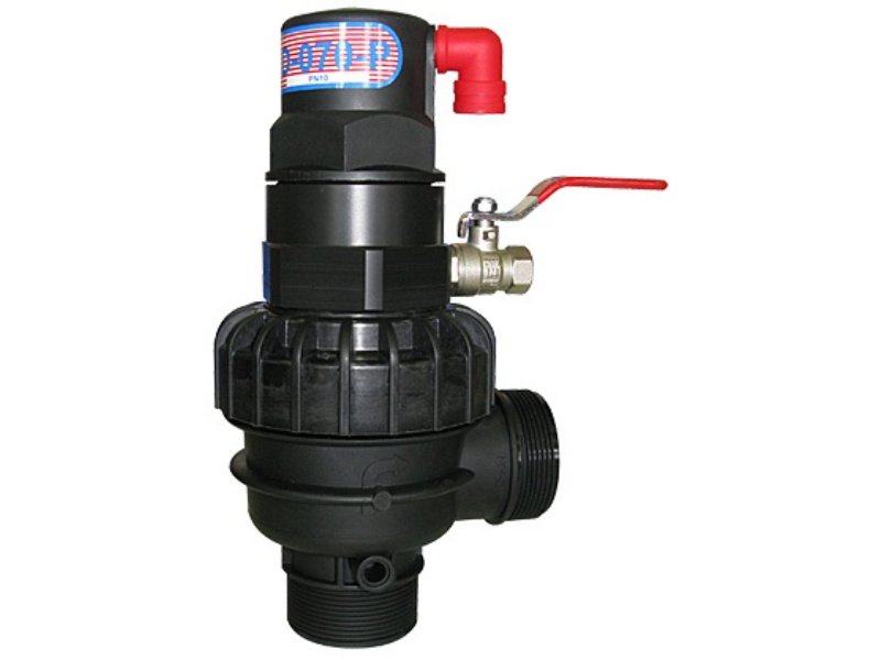 ARI D-070P Dynamic Combi Air Valve 50mm BSP c/w Flush Tap