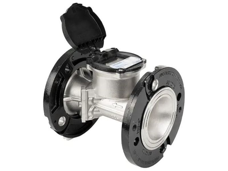 Arad Octave S/Steel Meter 100mm Floating Flanged Table D