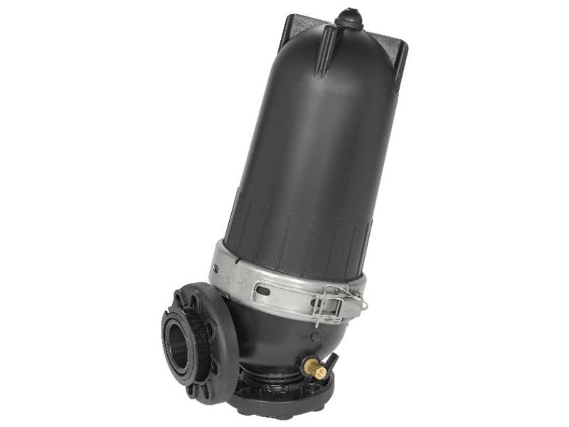 Arkal Disc Filter 80mm Super Angle Flanged 100 Micron Black