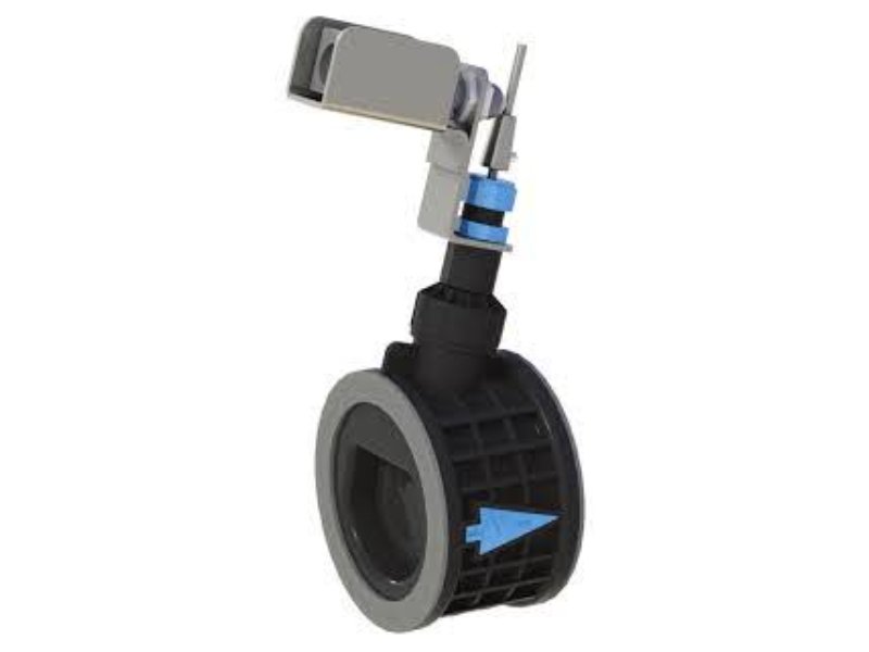 ARI NR-010 Nylon Wafer Check Valve 150mm c/w Limit Switch