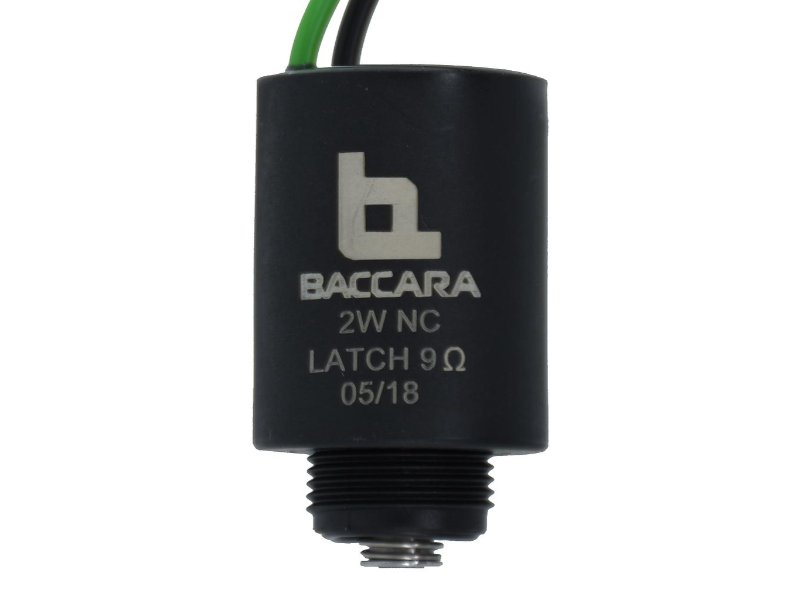 Baccara 12VDC (9Ohm) 2 Way Latching Solenoid Coil