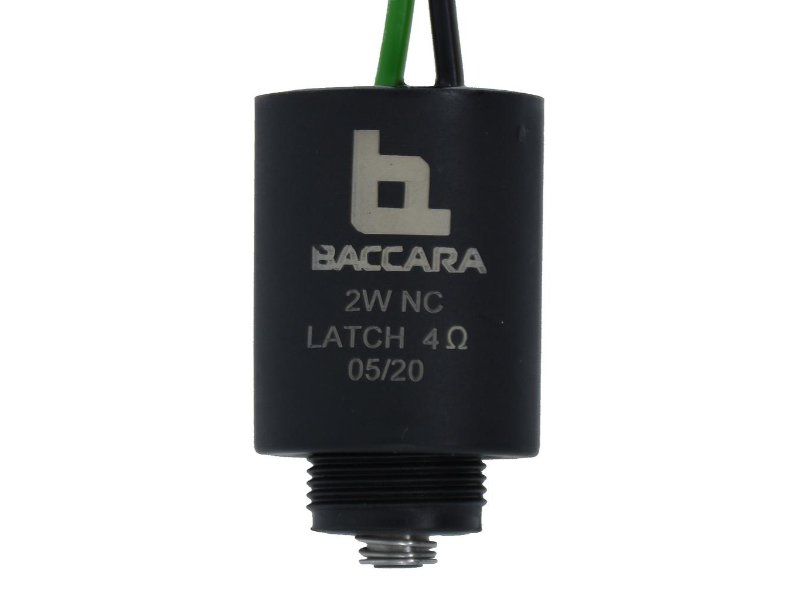 Baccara 6-9VDC (4Ohm) 2 Way Latching Solenoid Coil