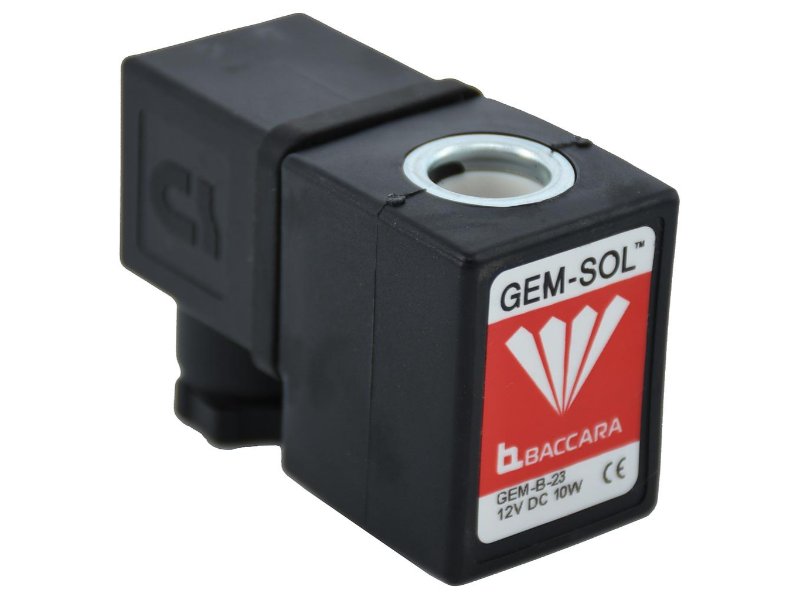 Baccara 12VDC Gemsol Solenoid Coil