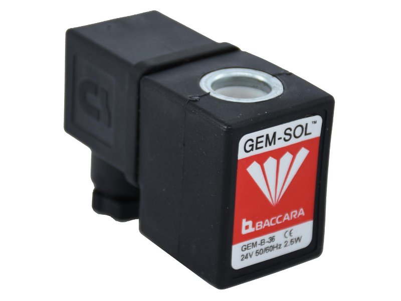 Baccara 24 VAC Gemsol Solenoid 2.5W (Blue)