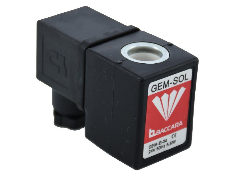 Baccara 24 VAC Gemsol Solenoid Coil 5.5w