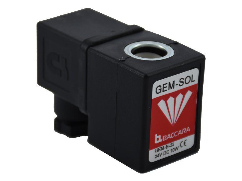 Baccara 24VDC Gemsol Solenoid Coil 10W