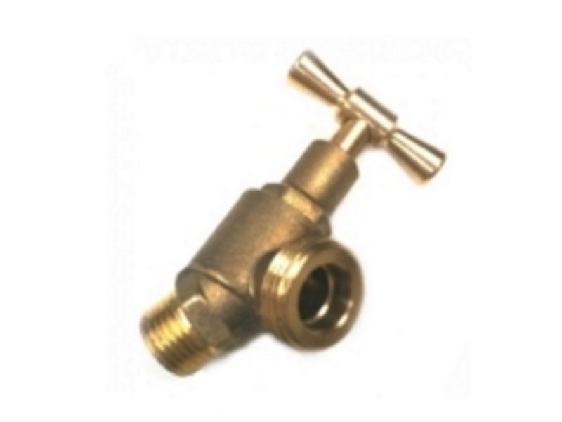 Brass Angle Hose Tap 20mm Male