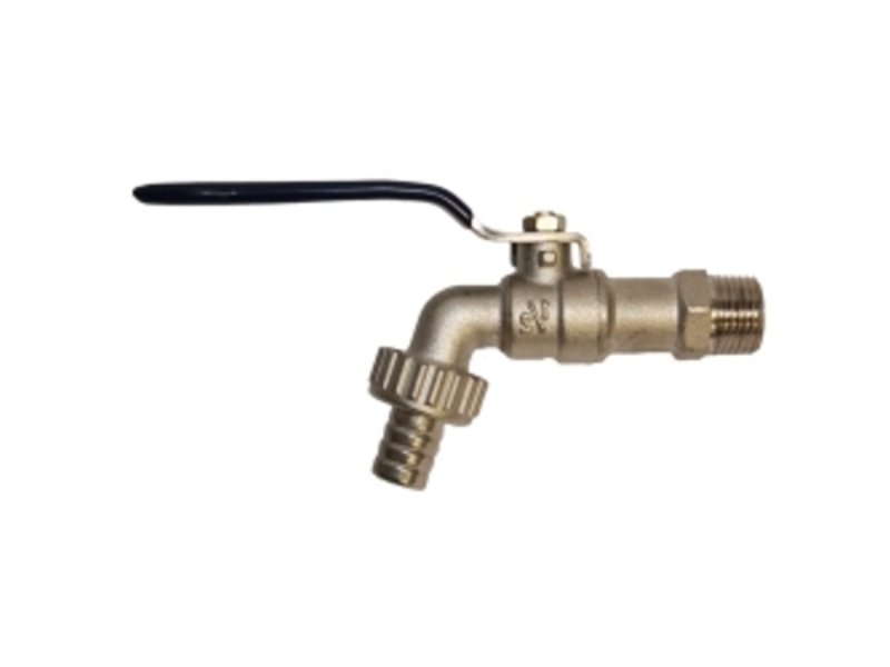 Brass Hose Tap Long Handle 15mm