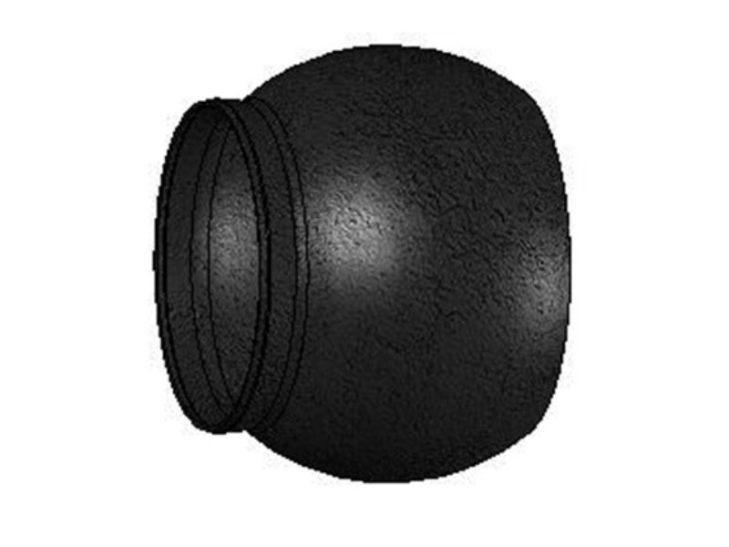 Black Steel Part - Male 108mm