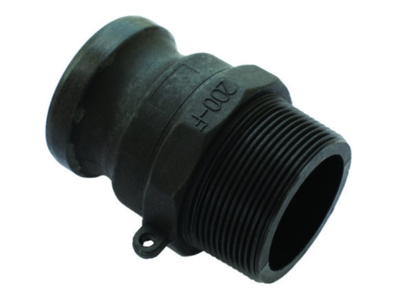 Camlock PP 25mm Type F Male Adaptor x BSPM