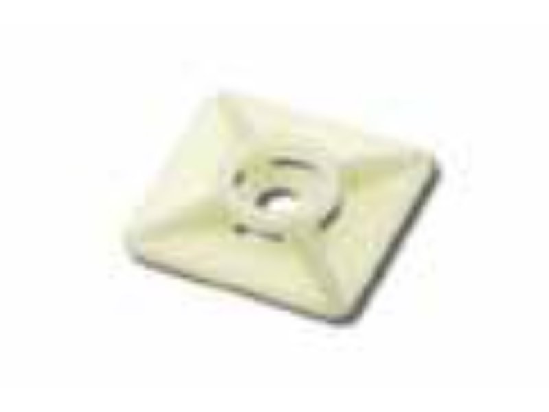 Normafix Adhesive Wall Mount Base for Cable Ties 4.8mm - 100 Pack