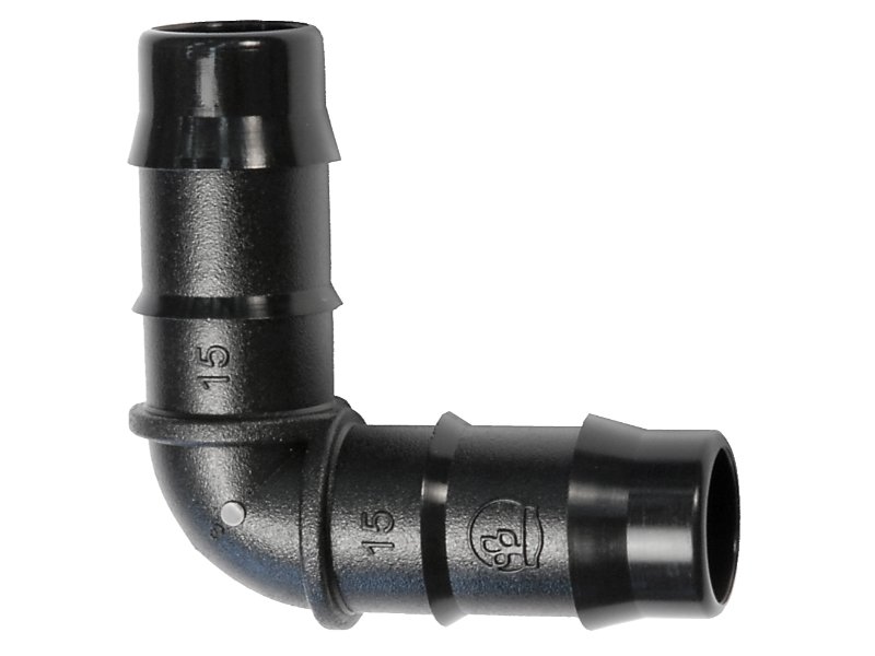 Antelco Elbow 17mm Dripline Double Barb (47375)