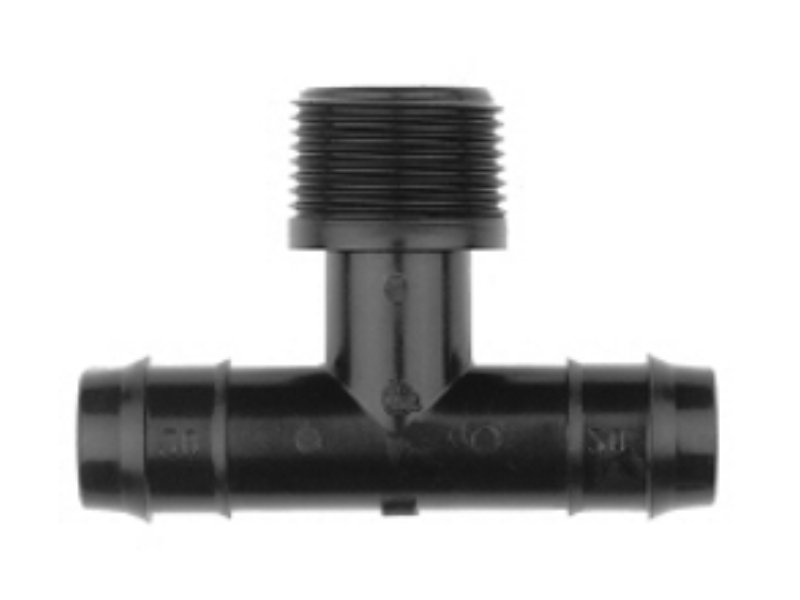 Tavlit Dripline Tee Male Threaded  16mm OD x 20m