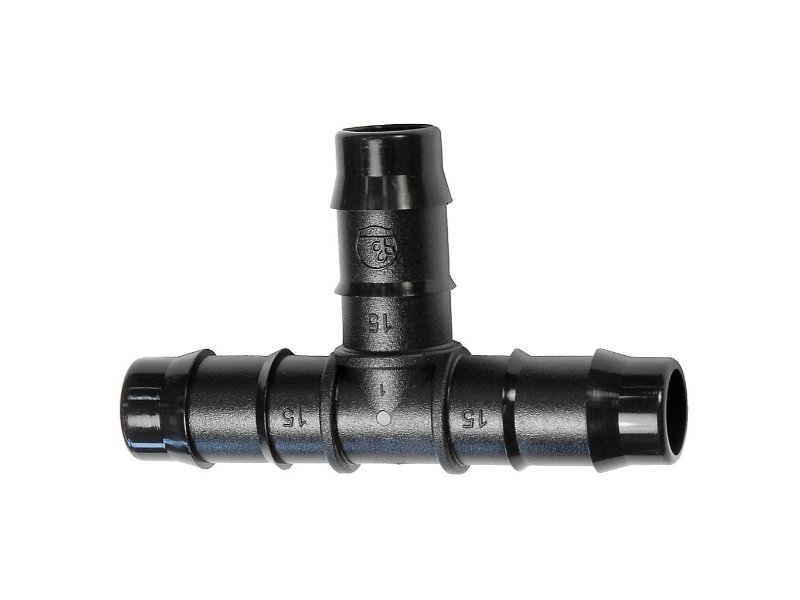 Antelco Tee 17mm Dripline Double Barb (47395)