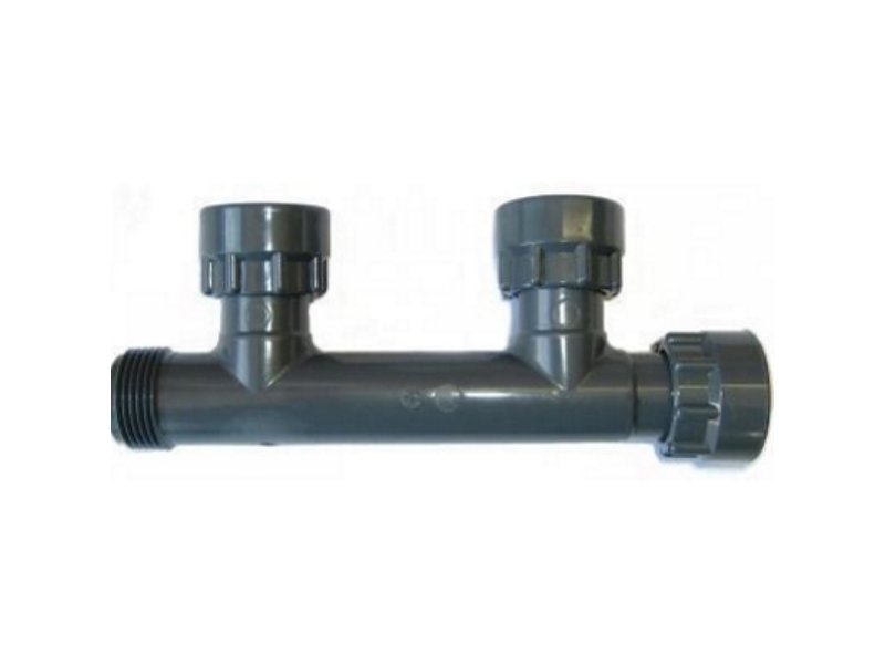 Dura Manifold 25mm Swivel 2 outlet