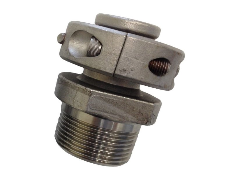 Flexibore 304 S/Steel Coupling 125mm c/w Break-off Plug