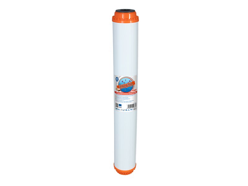 Aquafilter Cartridge 20in Std Granular Coconut Shell Carbon