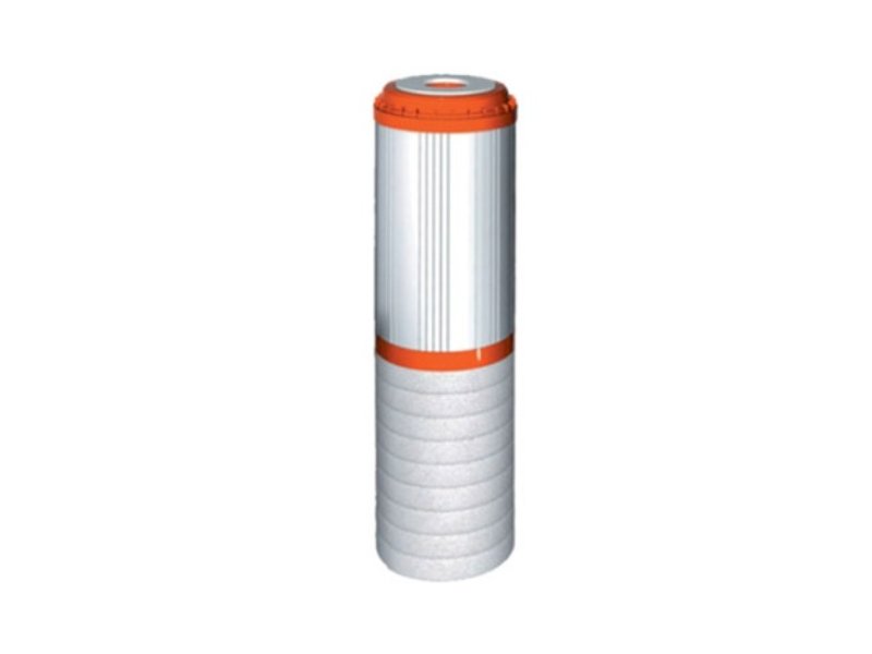 Aquafilter Cartridge 10in 2-Stage Sediment & Granular Coconut Shell Carbon