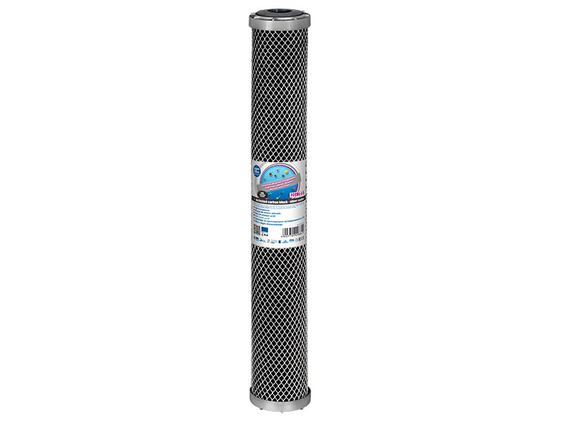 Aquafilter Cartridge 20in Std Carbon Block Silver Series Multi-Media