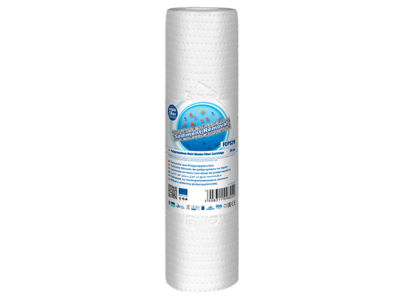Aquafilter Cartridge 10in Std Melt-Blown Polypropylene 20 Micron
