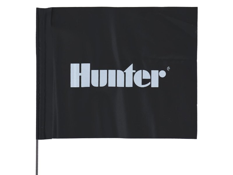 Hunter Irrigation Black Marker Flags (bundle of 100)