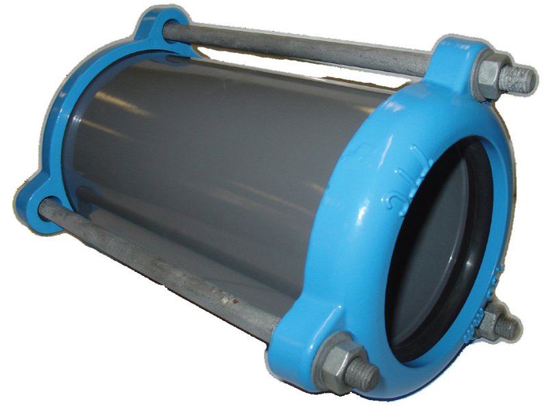 Gibault Coupler 150mm - Suits 150mm PVC