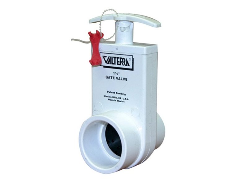 PVC Sliding Gate Valve 40mm Slip Joint