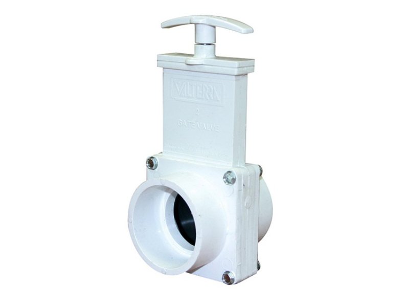 PVC Sliding Gate Valve 50mm Slip Joint