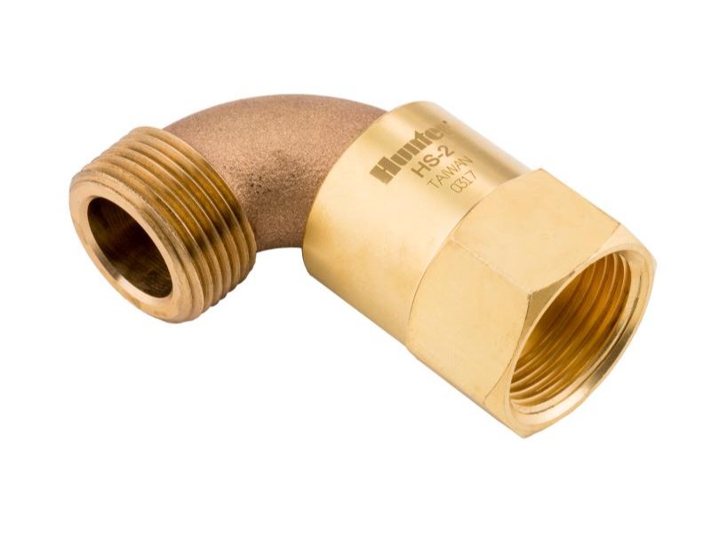 Hunter Brass Swivel Elbow 25mm BSPF x 25mm BSPM