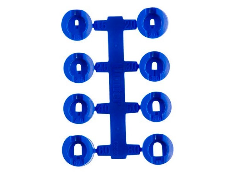 Hunter Blue Nozzle Rack for PGP-ADJ Old Style