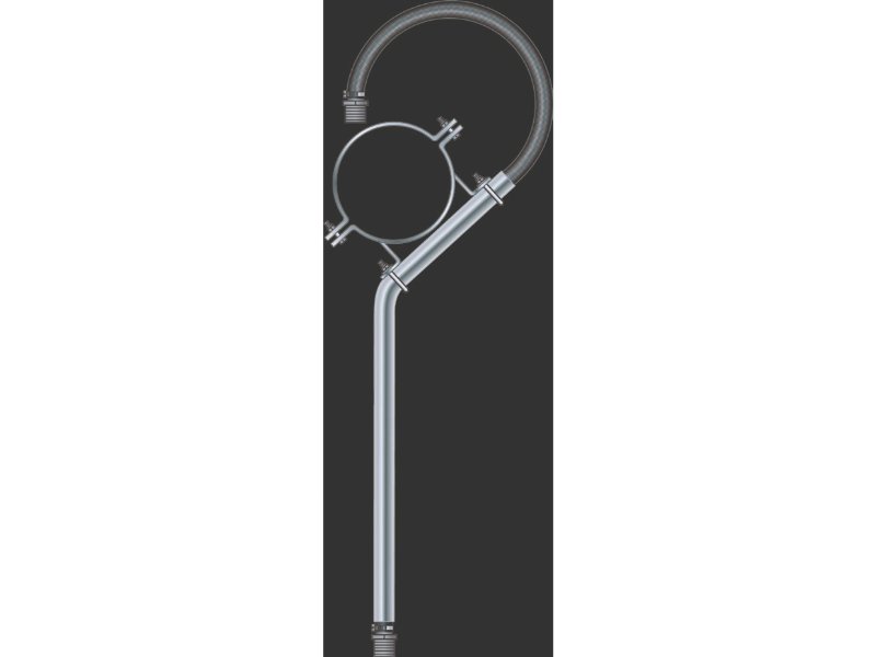 RIGID Hose Drop 84" - 5" Span Pipe