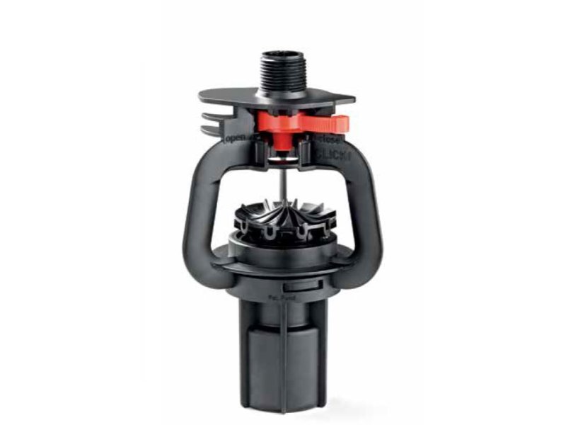 Komet Precision Twister Sprinkler- Standard Deflector Black with Weight