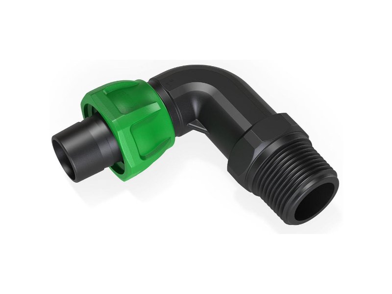 RX Low Density Male Bend Long 25mm