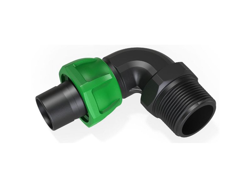 RX Low Density Male Bend Short 15mm