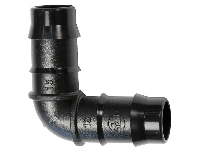 Antelco Lateral Elbow 16mm Double Barbed (47225)