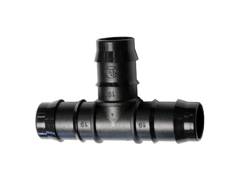 Antelco Lateral Tee 19mm Double Barbed (47605)