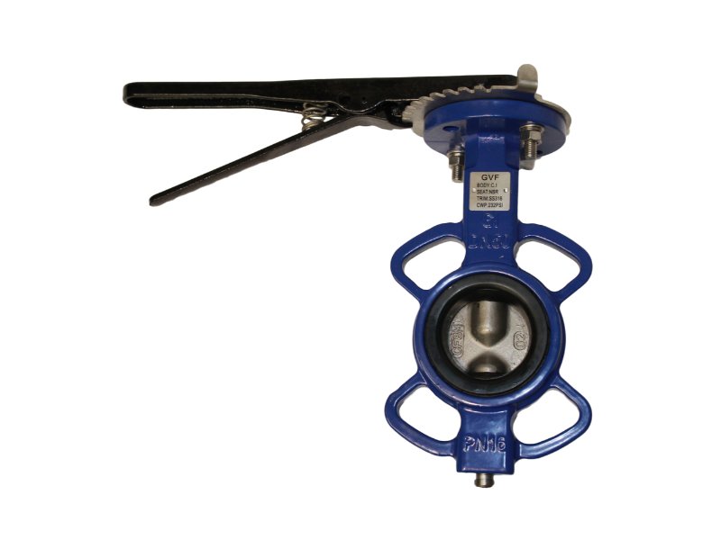Bettaflo  Butterfly Valve 250mm Wafer Body Lever Handle