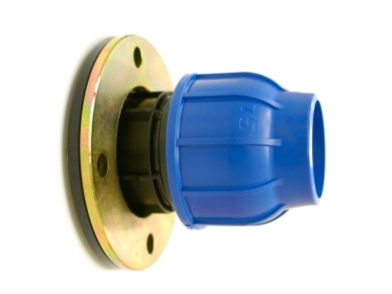 Irritec Metric Flange Adaptor 75 x 65mm DIN Flanged PN10